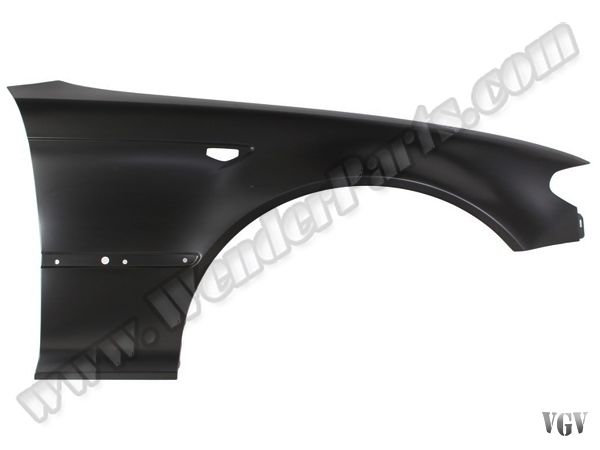 Çamurluk E46 Ön Sağ; Delikli Sac -Coupe- 2003-06