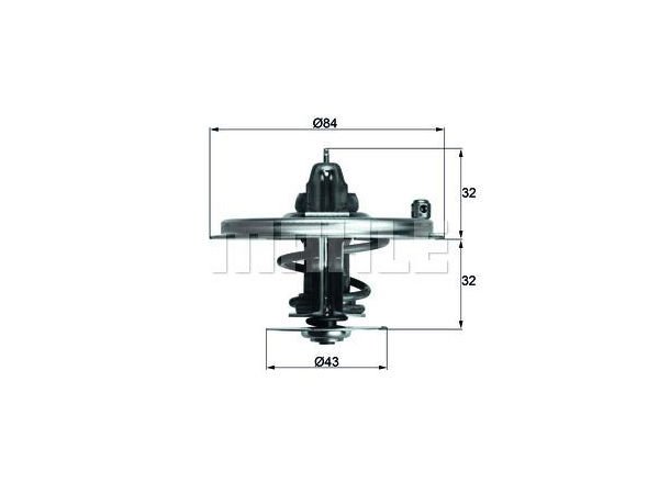 Termostat M70 [E32] 80C