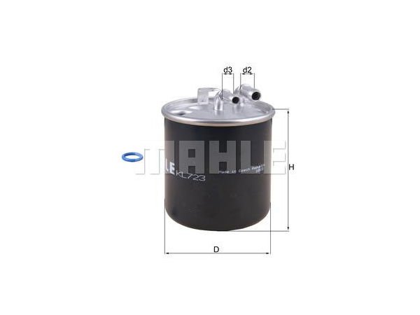 Yakıt Filtresi OM640 OM642 OM651 [W204 W211 W212 W164 W169 Spr906 Vito 639]