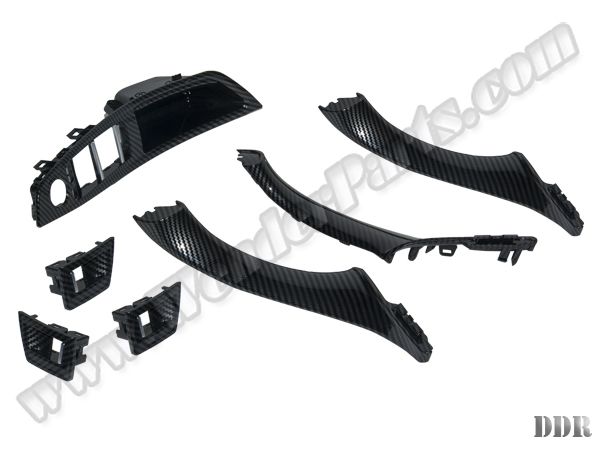 Kapı Tutamak Seti F10+LCI Ön&Arka; Karbon