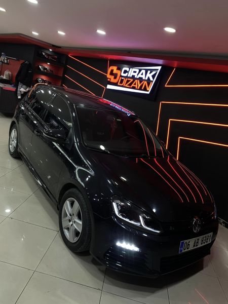 GOLF 6 İÇİN 7.5 GÖRÜNÜM J LED FAR