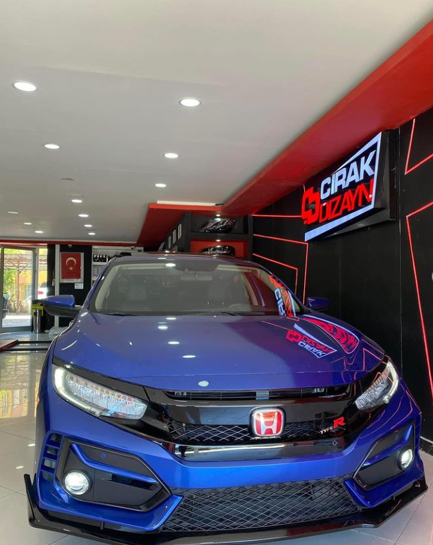 CIVIC FC5 2016-2021 IÇIN MAKYAJLI TYPE-R GÖRÜNÜM BODY KIT  ( LEDSİZ)