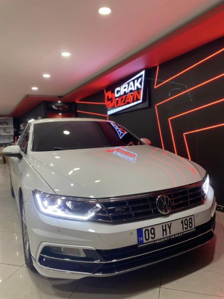 PASSAT B8 2015-2018 IÇIN UYUMLU HIGHLINE LED FAR (SINGLE U)