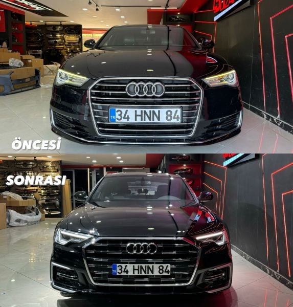 AUDİ A6 C7 (2012-2017 KASA 2023 + FACELİFT ) C8 KASA DÖNÜNÜŞÜM SETİ