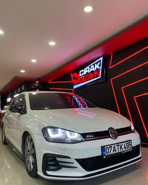 GOLF 7 için 7.5 GTI ÖN TAMPON + PANJUR + SİS