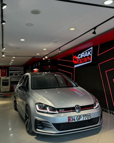 GOLF 7 için 7.5 GTI ÖN TAMPON + PANJUR + SİS