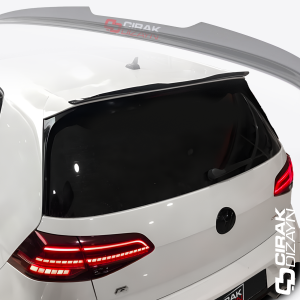 Golf 7 Maxton Spoiler (Boyalı - Piano Black)