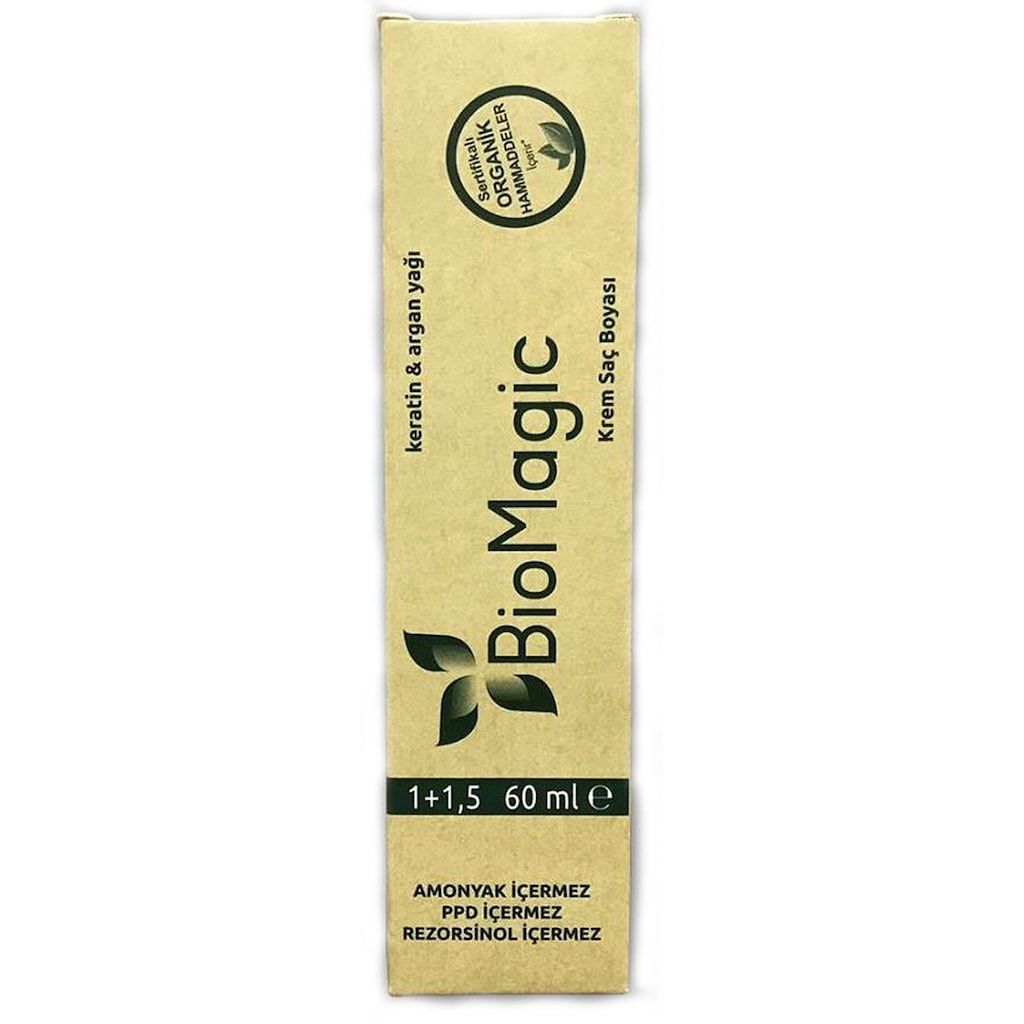 Biomagic Amonyaksız Doğal İçerikli Saç Boyası 60 Ml. - 9.11