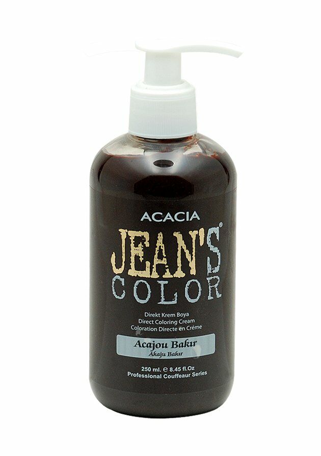 Jean’s Color Su Bazlı Amonyaksız Saç Boyası 250 Ml. - Akaju Bakır