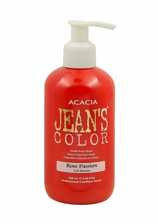 Jean’s Color Su Bazlı Amonyaksız Saç Boyası 250 Ml. - Gül Kurusu
