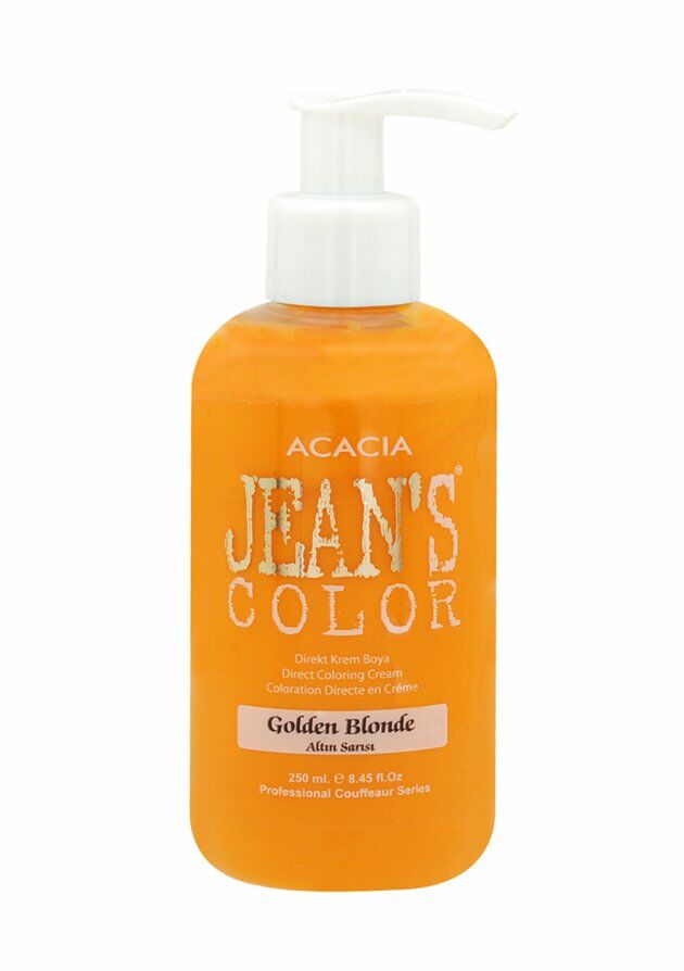 Jean’s Color Su Bazlı Amonyaksız Saç Boyası 250 Ml. - Altın Sarısı