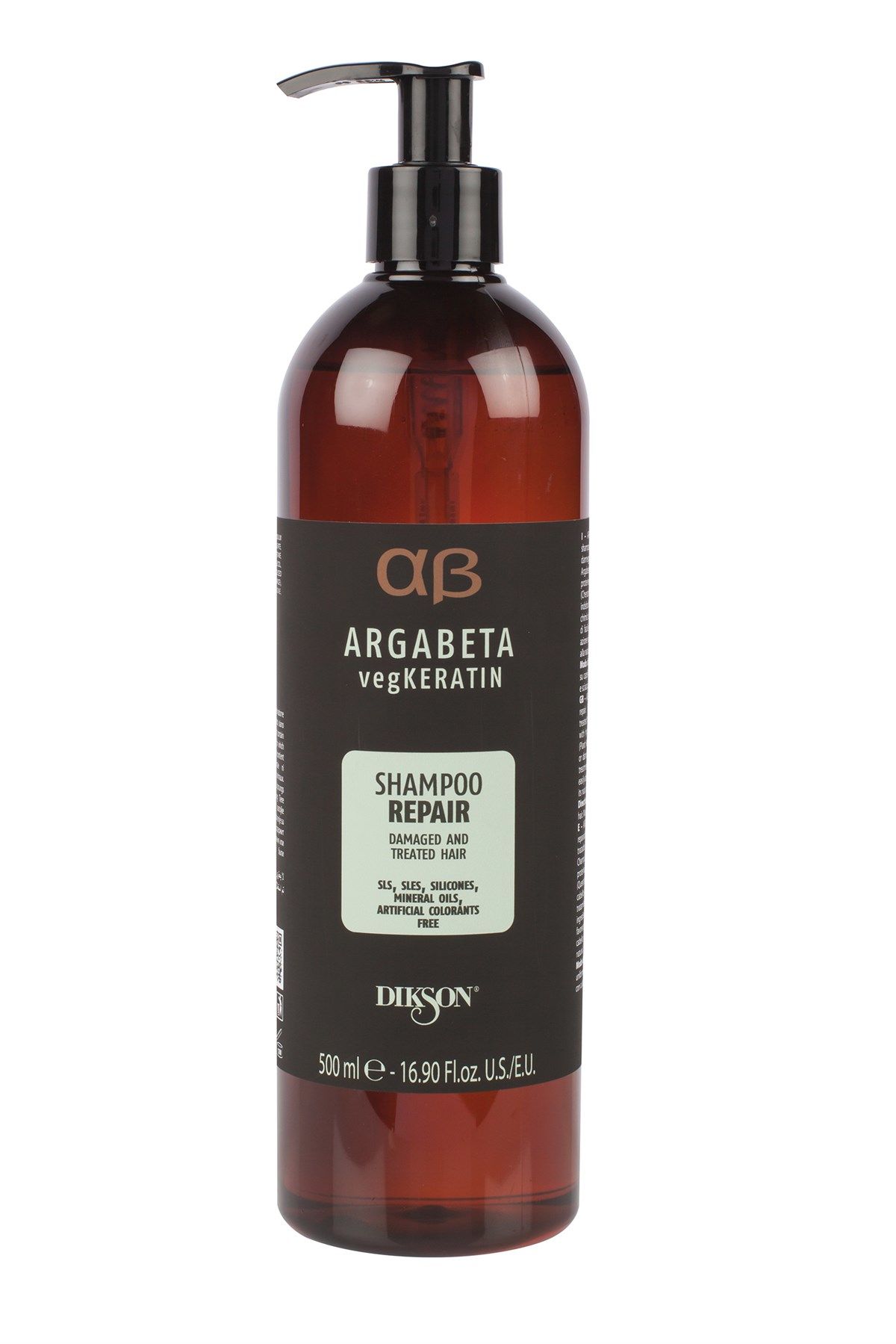 Argabeta Vegkeratin Shampoo - Yıpranmış Saçlar İçin Bakım Şampuanı 500 Ml.