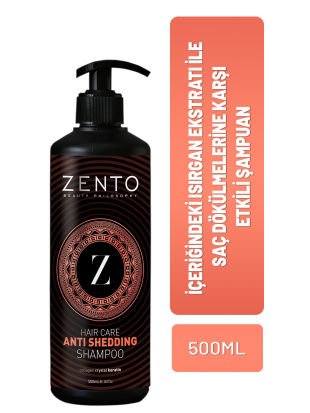 ZENTO Beauty - Anti Shedding - Dökülme Önleyici Şampuan 500ml