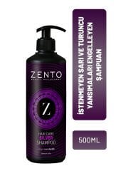 ZENTO Beauty -Haır Care Sılver Shampoo- Mor Şampuan 500ml