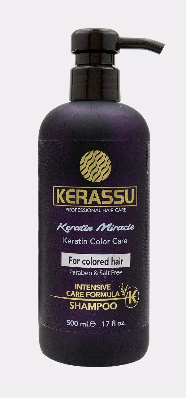 Kerassu Colored Shampoo - Boyalı Saçlar İçin Bakım Şampuanı 500 Ml.