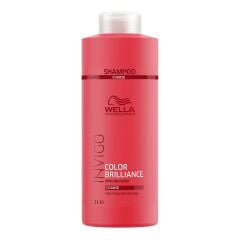 Wella Invigo Color Brilliance Coarse Shampoo - Boyalı Saçlar İçin Bakım Şampuanı 1000 Ml.