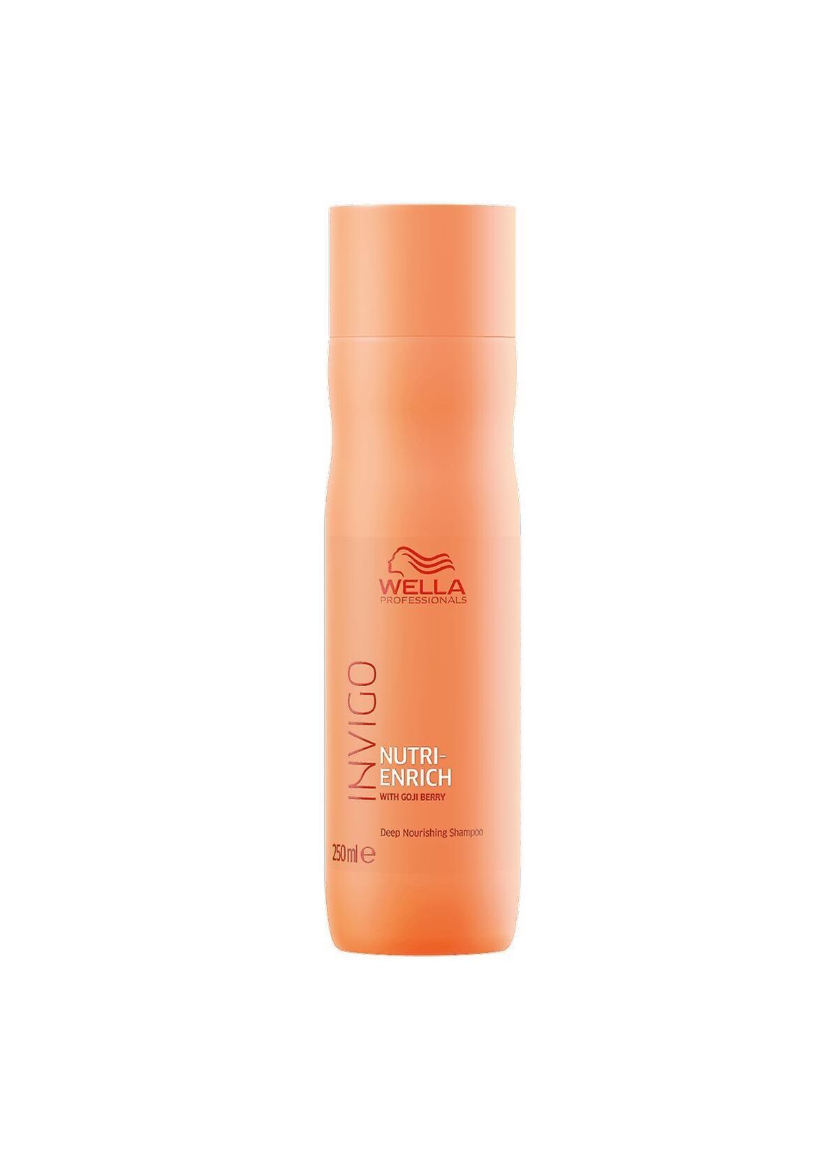 Wella Invigo Nutri-Enrich Shampoo - Kuru Ve Yıpranmış Saçlar İçin Derin Nemlendirici Şampuanı 250 Ml.
