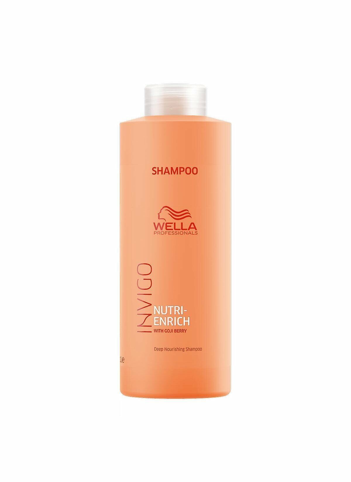 Wella Invigo Nutri-Enrich Shampoo - Kuru Ve Yıpranmış Saçlar İçin Derin Nemlendirici Şampuanı 1000 Ml.