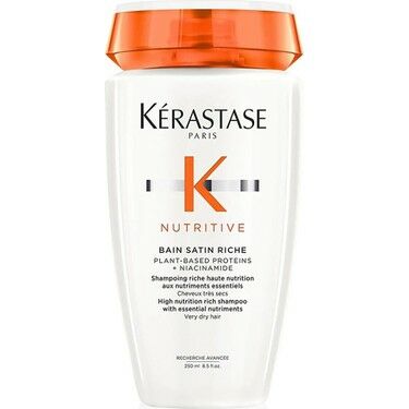 Kerastase Nutritive Bain Satin Rich Shampoo - Cok Kuru Saçlar İçin Nemlendirici Şampuan 250 Ml.