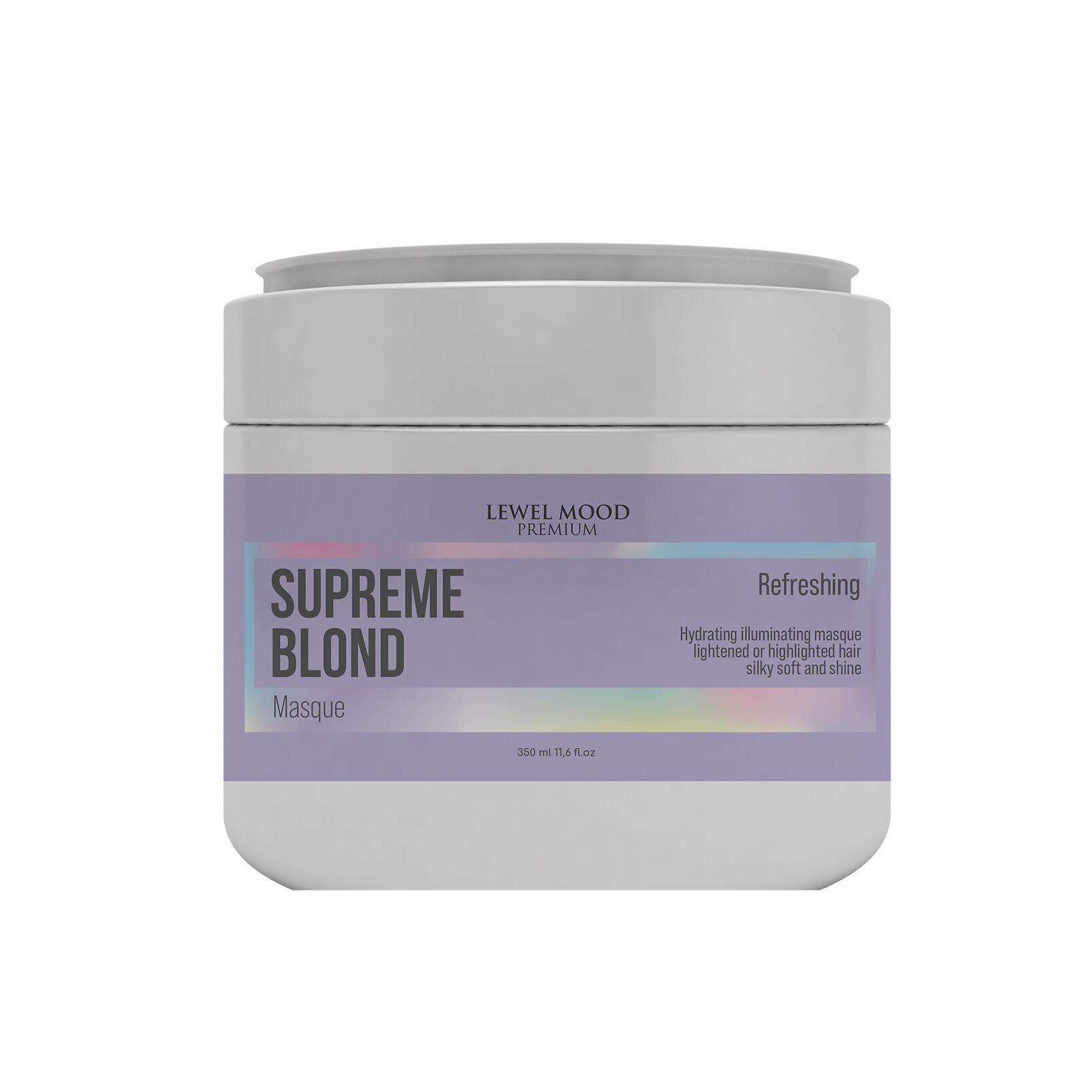 Lewel Mood Premium Supreme Blond Masque - 350 ml - Sarı Saçara özel maske