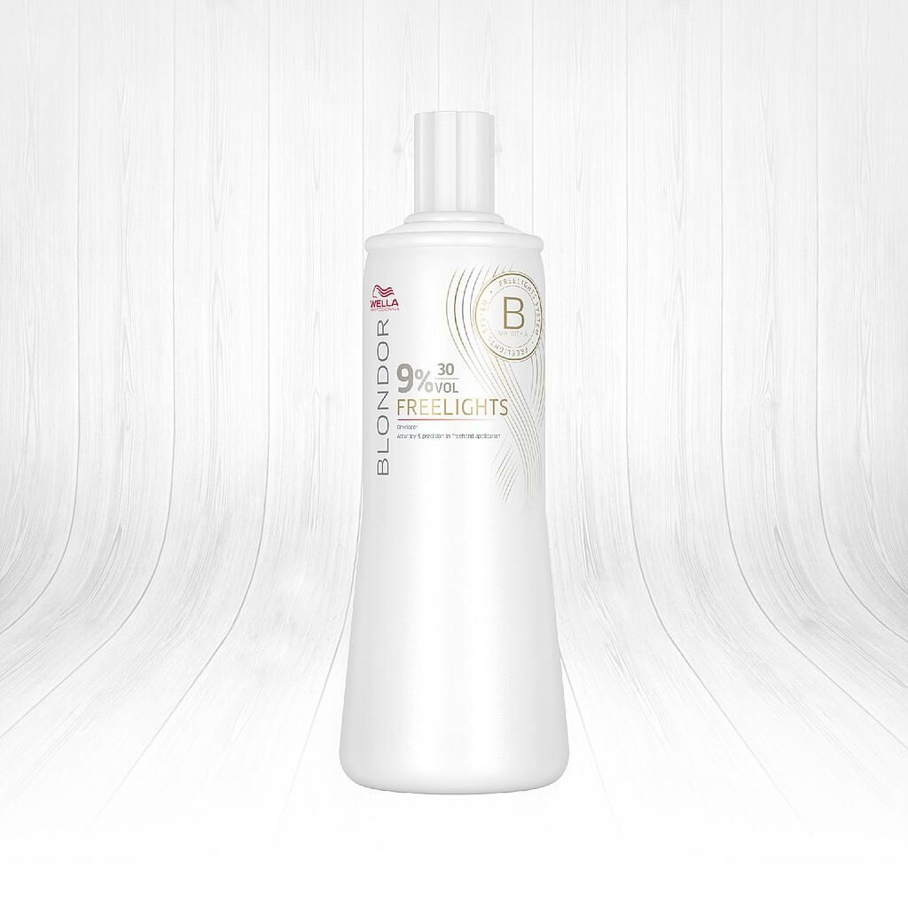 Wella Blondor Freelıghts Krem Oksidan 1000 Ml. - 30 Volume %9