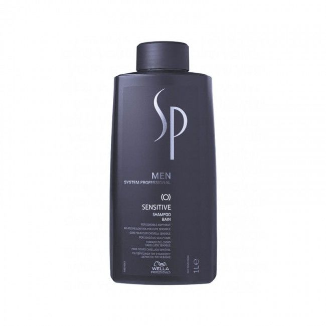 Wella Sp Men Sensitive Shampoo - Hassas Saç Derisi Sorunları İçin Dermokozmetik Etkili Bakım Şampuanı 1000 Ml.