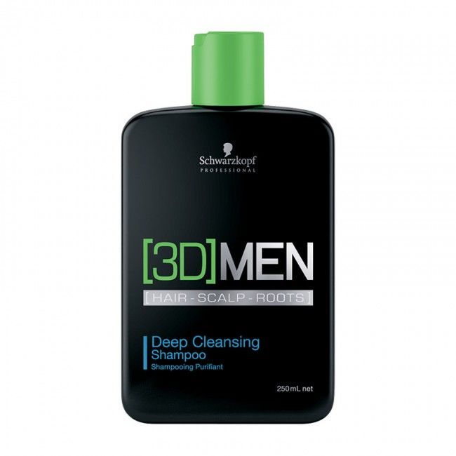 Schwarzkopf 3DMEN Erkeklere Özel Derin Saç Temizleme Şampuanı 250 Ml.
