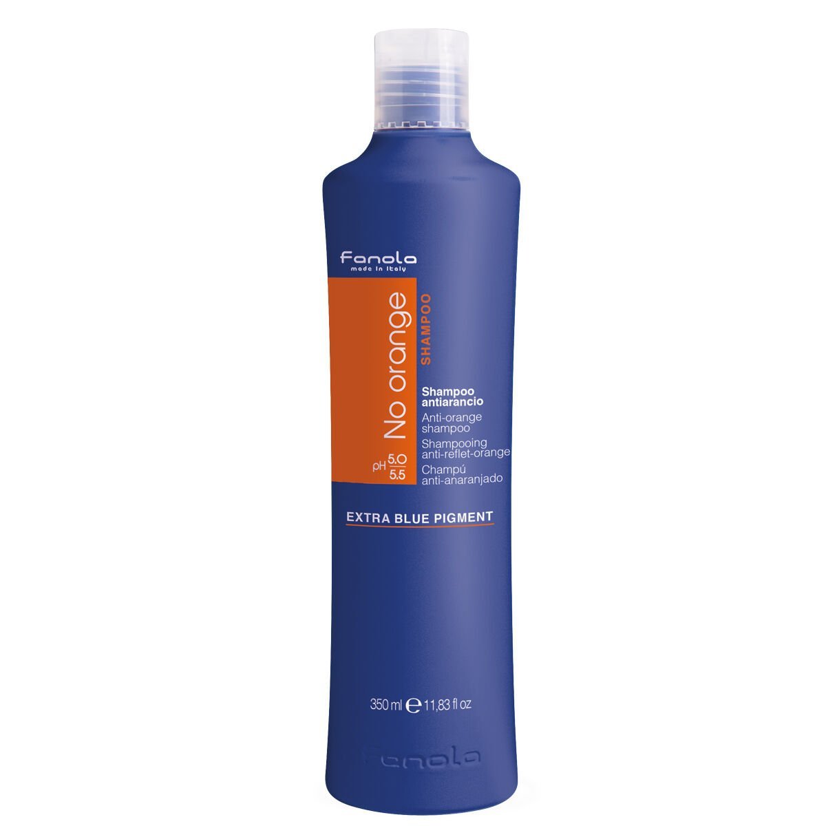 Fanola No Orange Shampoo - Tüm Saçlar için Turuncu Önleyici Şampuan 350 Ml.
