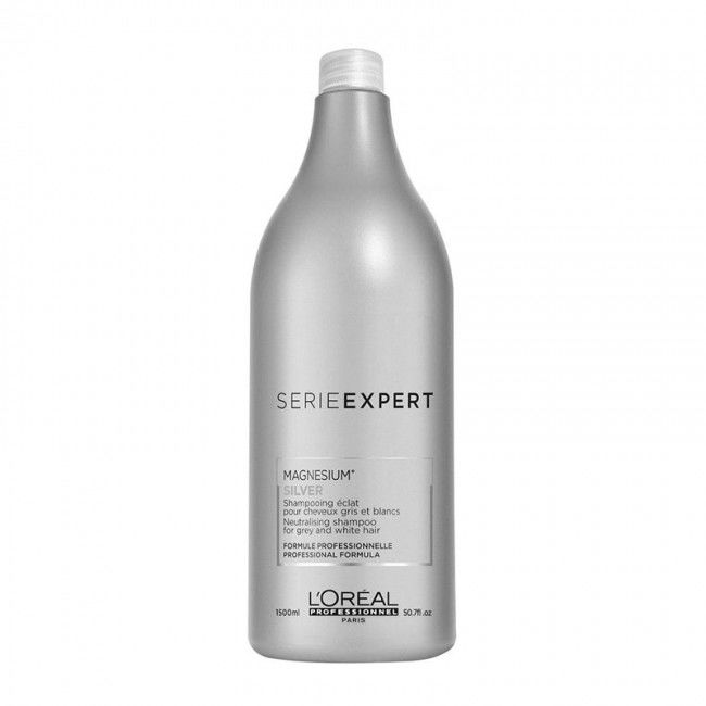 Loreal Serie Expert Silver Magnesium - Gri ve Beyaz Saçlar İçin Bakım Şampuanı 1500 Ml.