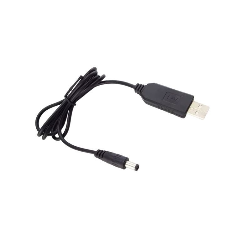 USB-Barrel Jack 5V-12V Voltaj Yükseltici