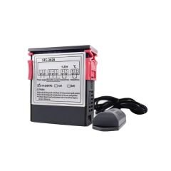 STC-3028 110VAC-220VAC LCD Ekranlı Sıcak ve Nem Termostatı