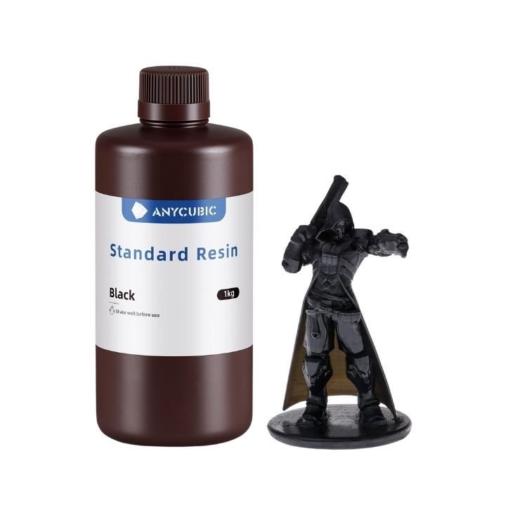 Anycubic Standart Resin Black 1 Kg - Siyah Reçine