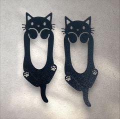 Kedi Kitap Ayracı 2 Adet 3D Baskı