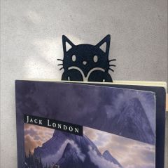 Kedi Kitap Ayracı 2 Adet 3D Baskı