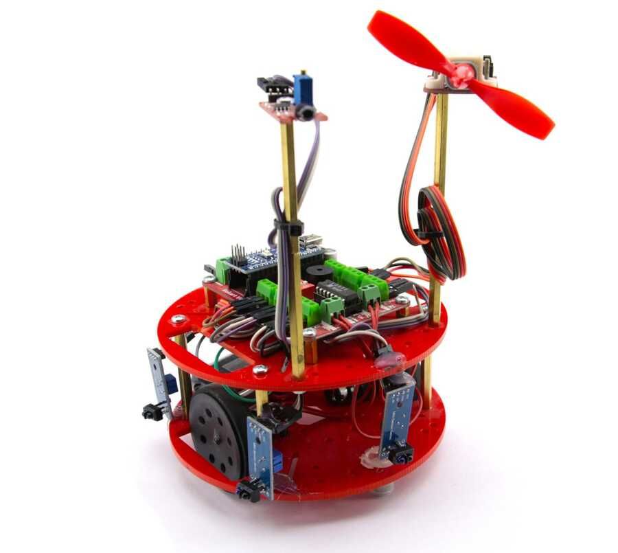 HERA Yangın Söndüren Robot Kiti (Demonte)