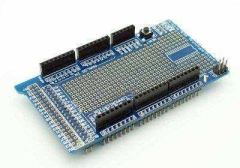 Arduino Mega 2560 R3 Mini Breadboardlu Proto Shield Kiti