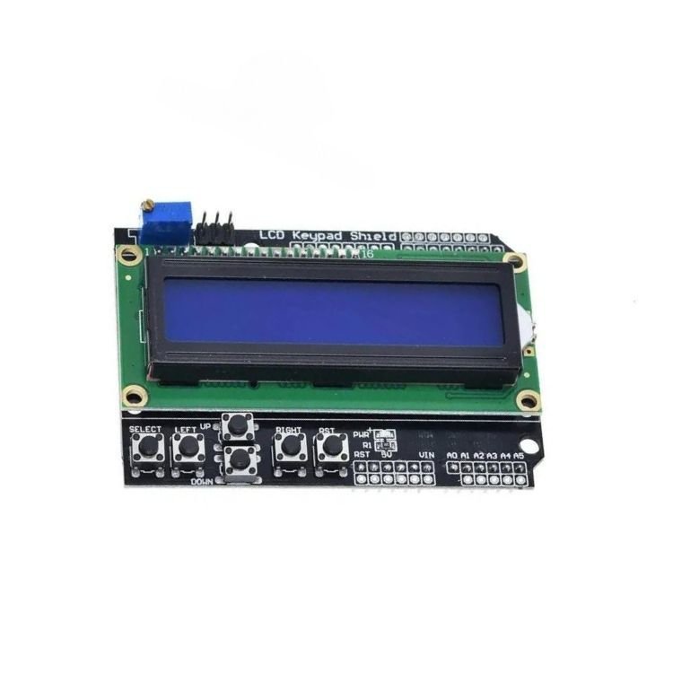 Arduino ile Uyumlu LCD ve Tuş Takımı Shieldi - LCD Keypad Shield