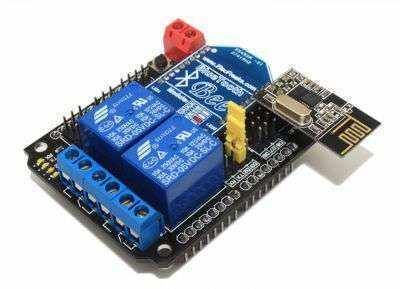 Arduino için Röle Shield (NRF24L01 ve XBee Uyumlu)