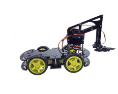 REX Chassis Serisi Arduino 4WD Robot Kollu Pro Platforma