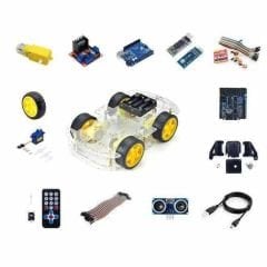 REX Discovery Serisi Arduino Araba Kiti - Bluetooth Robot Araç Seti