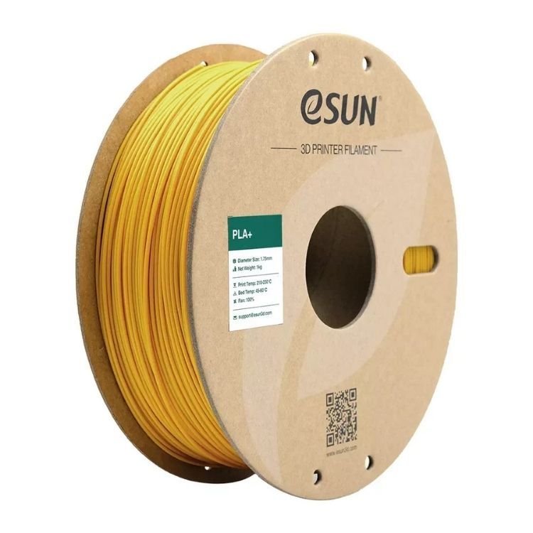 eSun Sarı 1.75mm PLA+ Filament 1KG