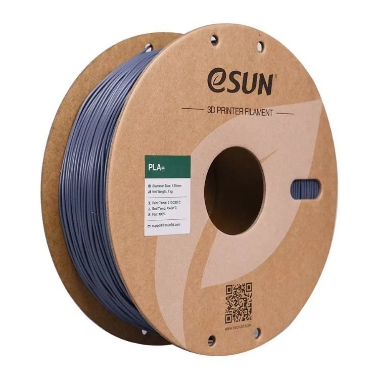 eSun Gri 1.75mm PLA+ Filament 1KG