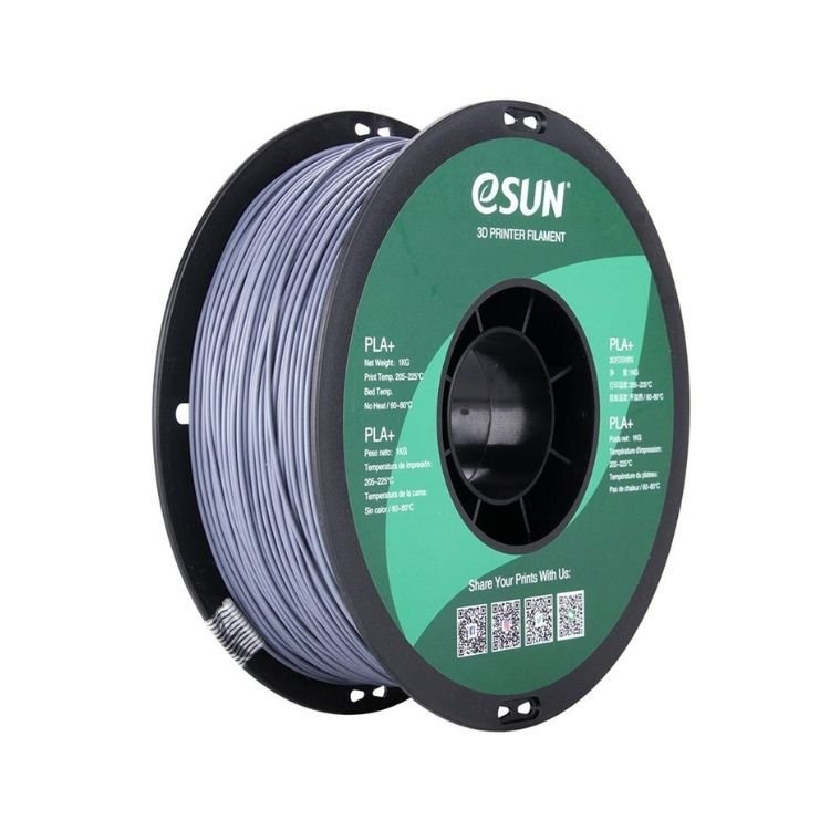 eSun Gri 1.75mm PLA+ Filament 1KG