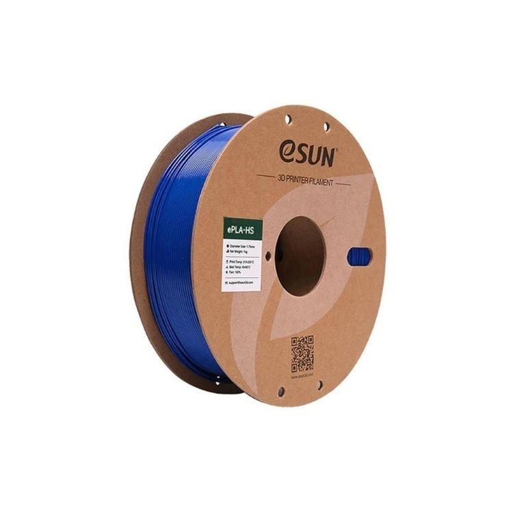 eSun Mavi 1.75mm ePLA-HS Yüksek Hızlı Baskı PLA 3D Yazıcı Filamenti 1KG