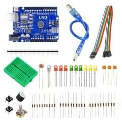 Arduino Uno Giriş Başlangıç Seti - 17 Parça 62 Adet