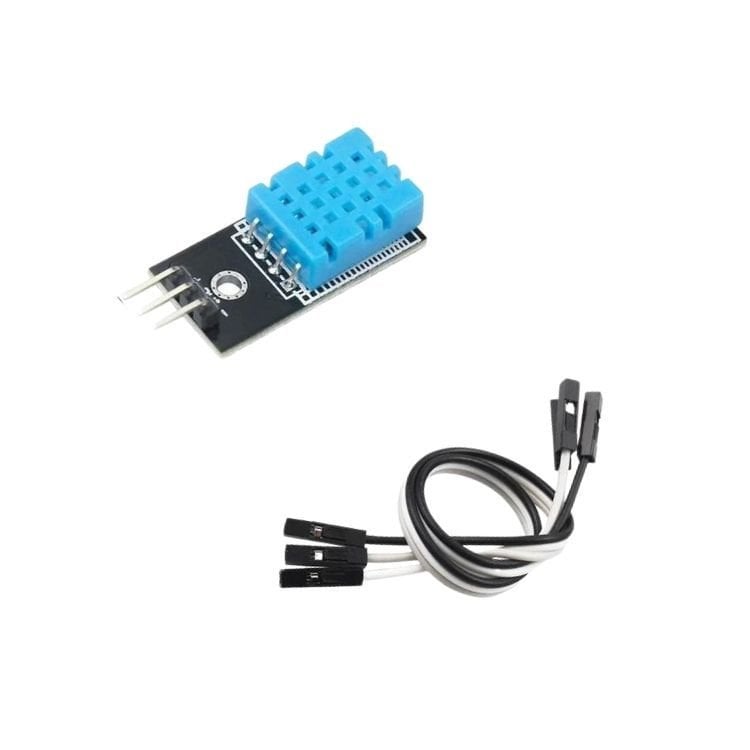 DHT11 Sıcaklık ve Nem Sensörü Kartı(Jumperlı)