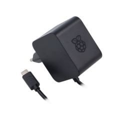 Raspberry Pi 5 27W USB-C Güç Adaptörü - Siyah
