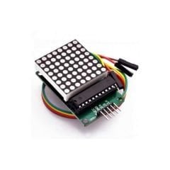 MAX7219 8x8 Kırmızı Dot Matrix Modülü