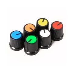 Potansiyometre Başlığı - Sarı - 15mm
