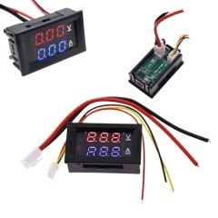 0-100V / 0-10A Dijital Voltmetre Ampermetre DSN-VC288